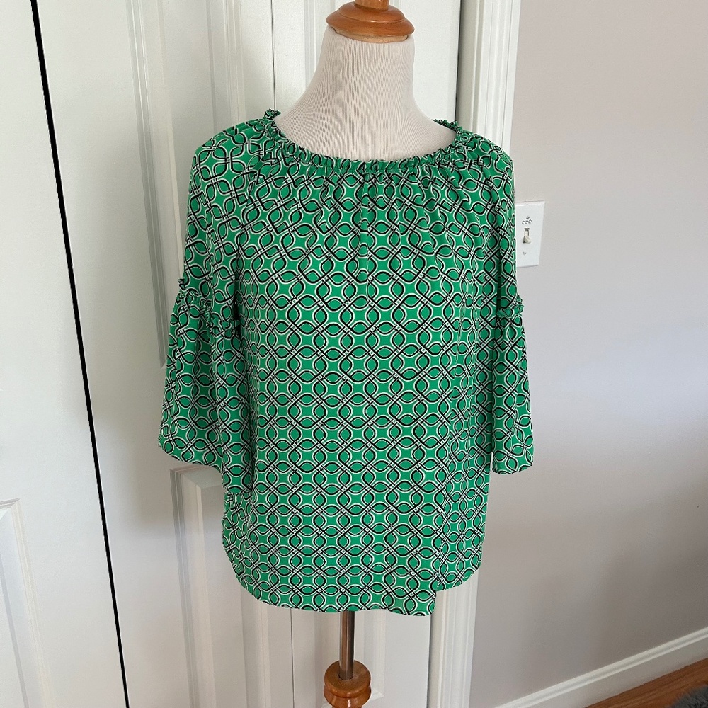 Counterparts Top Small work evening professional 3/4 sleeve career